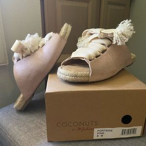 NWT- Matisse portside slide sandal - pink